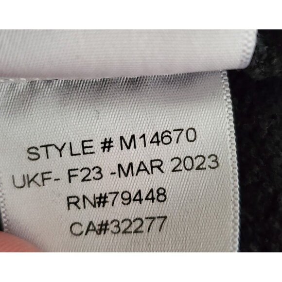 Marmot Mountain Works Hoodie Men’s XXL | Navy Retro Logo Sweatshirt | Recycled - Picture 3 of 6